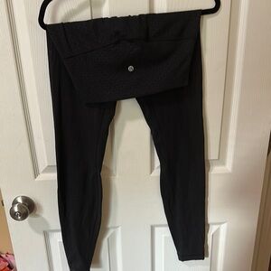 lululemon athletica Black Leggings